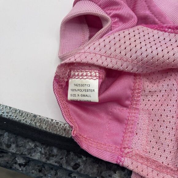 *UF UNIVERSITY OF FLORIDA GATOR NCAA MESH DOG JERSEY SIZE X- Small PINK - Picture 4 of 5